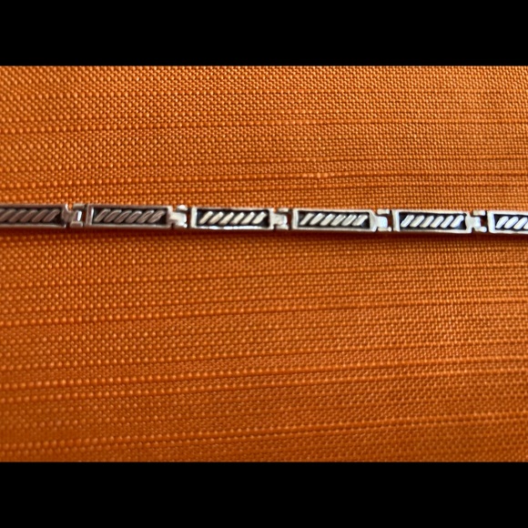 Silver 925 original stamped bracelet for men - Picture 4 of 11